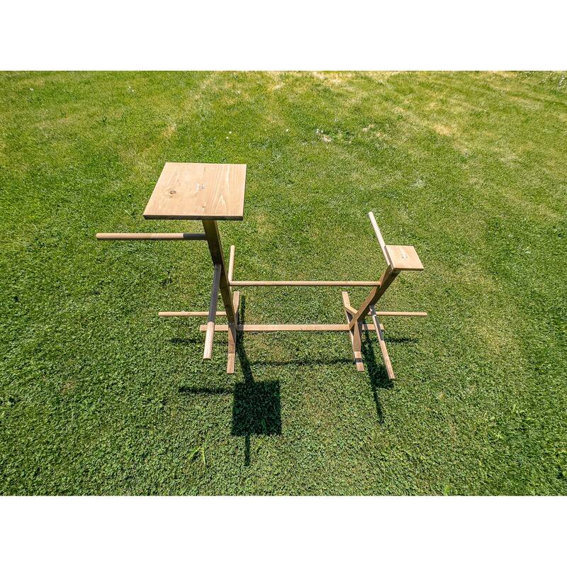 Zylina Play-N-Roost Double Roosting Perch - N/A - 15x15x40