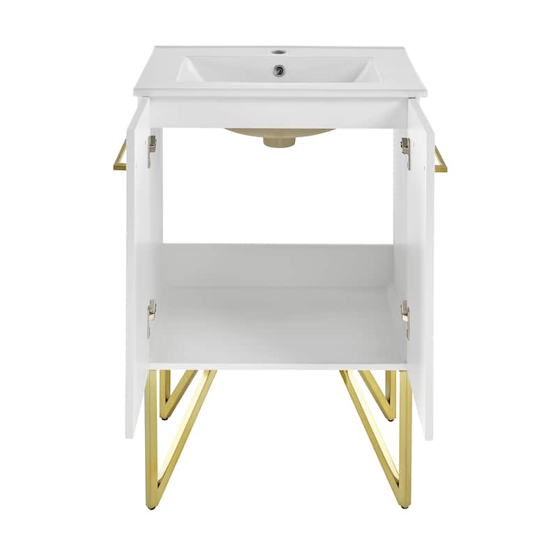 Annecy 24" Bathroom Vanity in Galaxy White