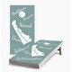 preview thumbnail 1 of 5, Delaware State Pride Cornhole Game (Choose Wraps or Boards) 2x4 Boards (24" x 48") - Include ALL Accessories