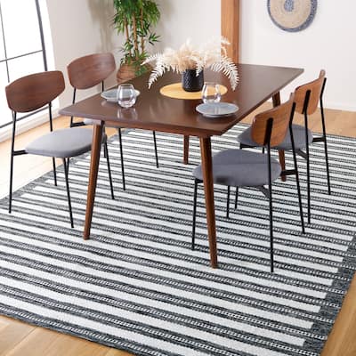 SAFAVIEH Handmade Kilim Chuan Farmhouse Stripe Rug