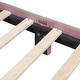 preview thumbnail 28 of 34, Velvet Upholstered Bed with Cloud-Shape Headboard, Wood Platform Bed Frame for Boys Girls Easy Assembly, No Box Spring Needed
