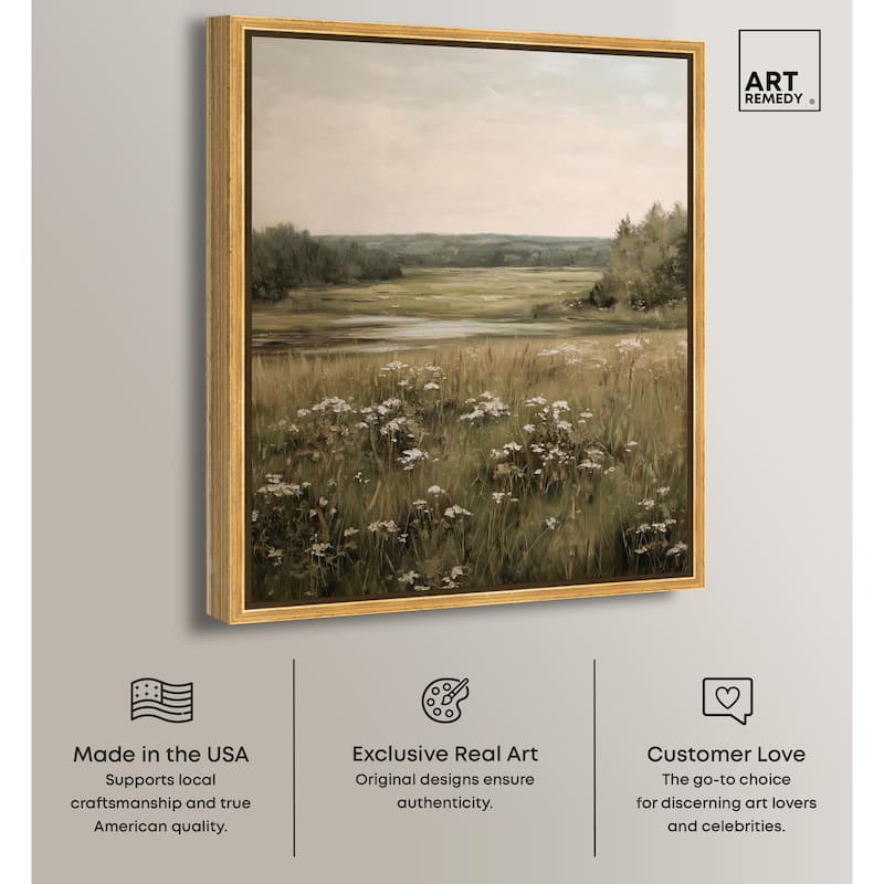 Marshland Whispers Canvas by Art Remedy