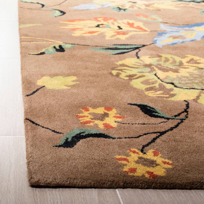 SAFAVIEH Handmade Soho Dwan Floral N.Z. Wool Rug