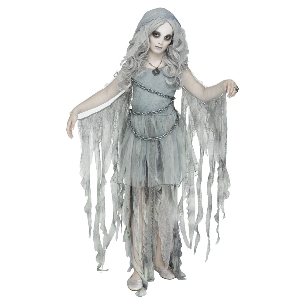 Shop Girls Enchanted Ghost Gothic Halloween Costume Overstock 16152309