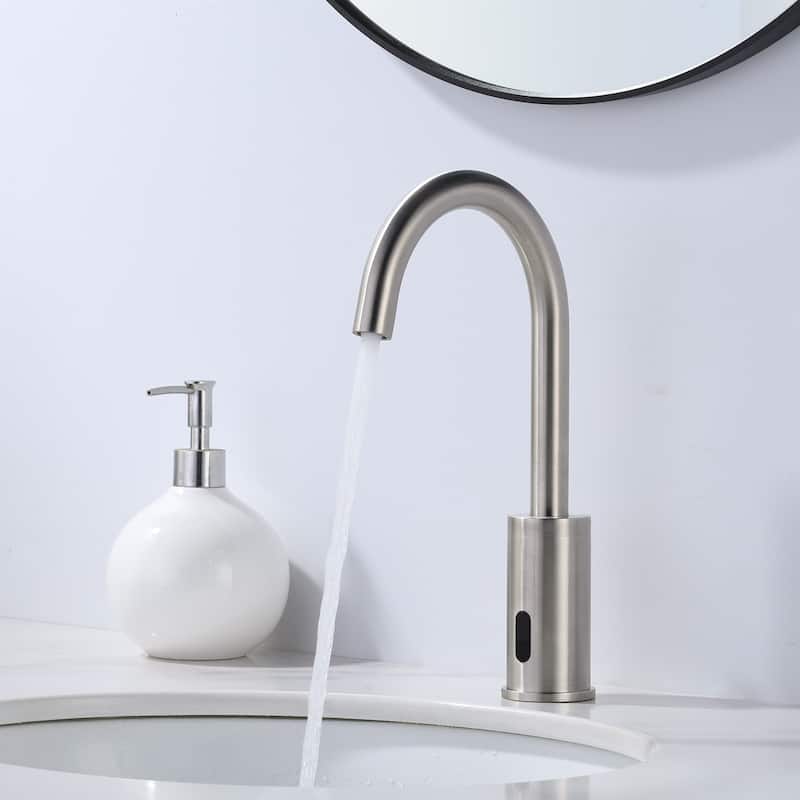WOWOW Touchless Single Hole Bathroom Faucet