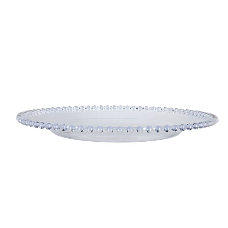 8 Pack Plastic Charger Plate, D13"