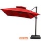 preview thumbnail 51 of 58, Pellebant 10 X 13 Feet Outdoor Cantilever Umbrella with Base