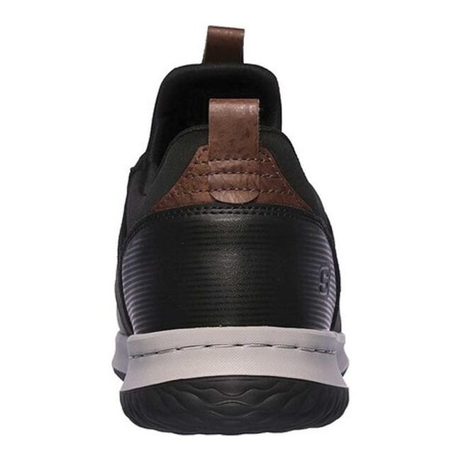 skechers delson axton black grey