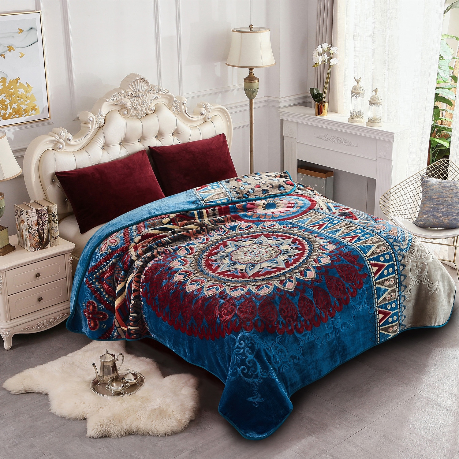 Heavy Korean Mink Fleece King Size Blanket - On Sale - Bed Bath & Beyond -  30899050