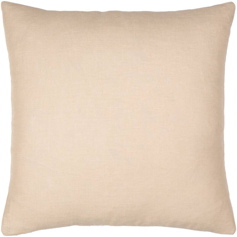 Stevi Linen Solid Color Throw Pillow
