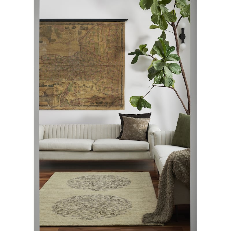 Momeni Teppe Hand Tufted Wool Geometric Area Rug