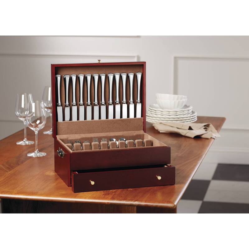Mahogany Flatware Chest Bed Bath & Beyond 39685625
