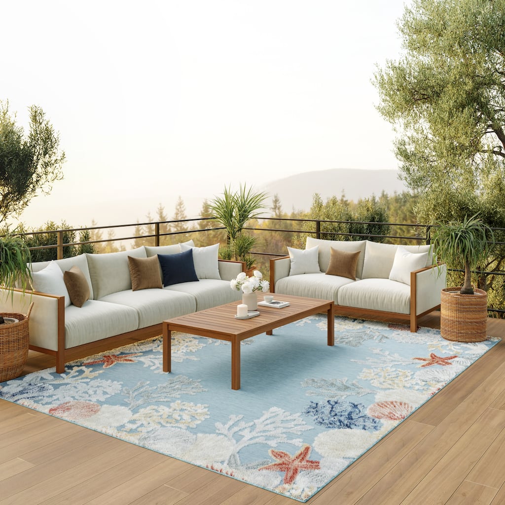 Nourison Suncoast Indoor/Outdoor Nature Area Rug
