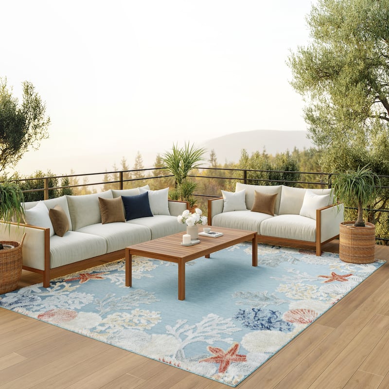 Nourison Suncoast Indoor/Outdoor Nature Area Rug