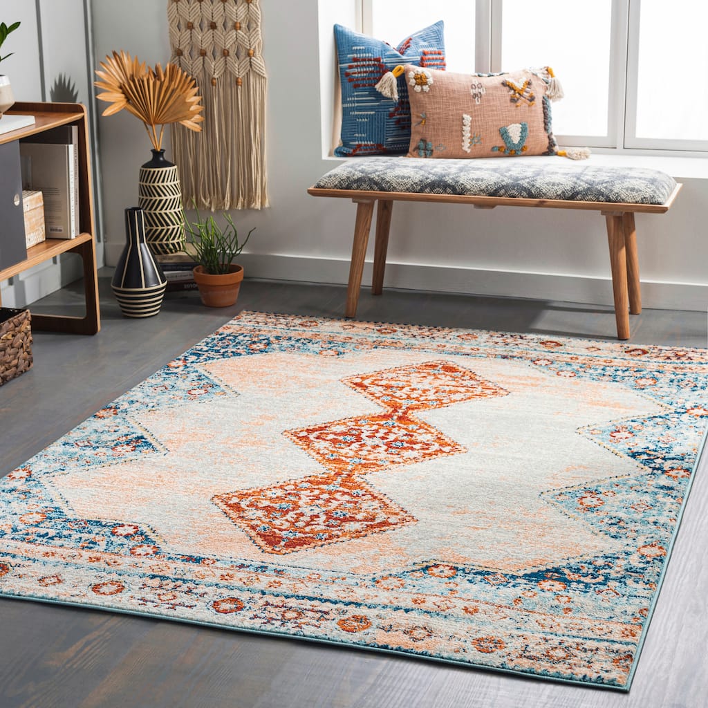 Artistic Weavers Ruslan Triple Medallion Traditional Area Rug