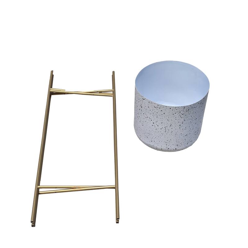 Aira Set of 2 Planters Foldable Metal Stand