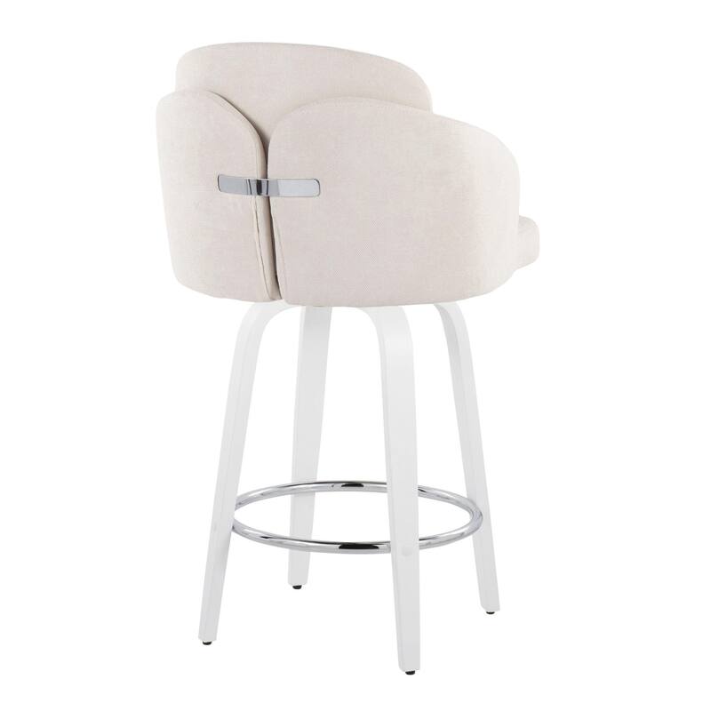 Dahlia 26" Fixed-Height Counter Stool - Set of 2