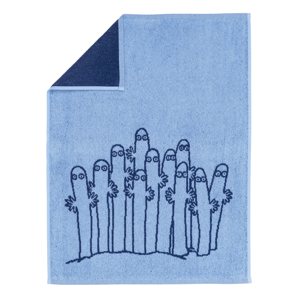 Moomin by Arabia Hand Towel 20x27.5in Hattifatteners - 20 x 27.5"