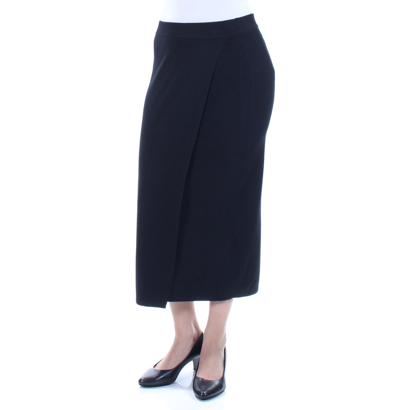 Shop Guess Womens Black Midi Pencil Wear To Work Skirt Size S