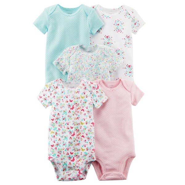 carters bodysuits girl