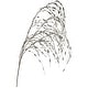 preview thumbnail 1 of 1, Weeping Willow Artificial Christmas Spray - 47" - Silver