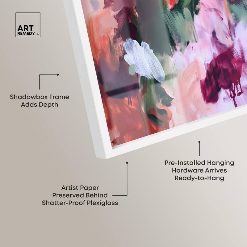 Adelas Garden II Shadowbox by Art Remedy