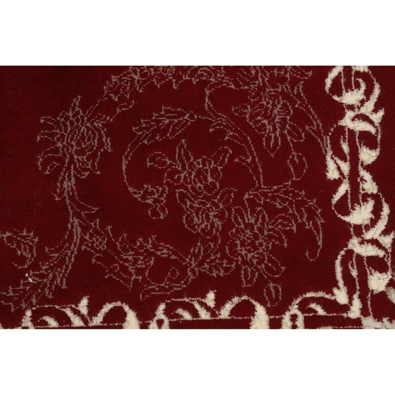 Victorian Style Tabriz Turkish Area Rug Medallion Machine Made Carpet - 9'9" x 13'5"