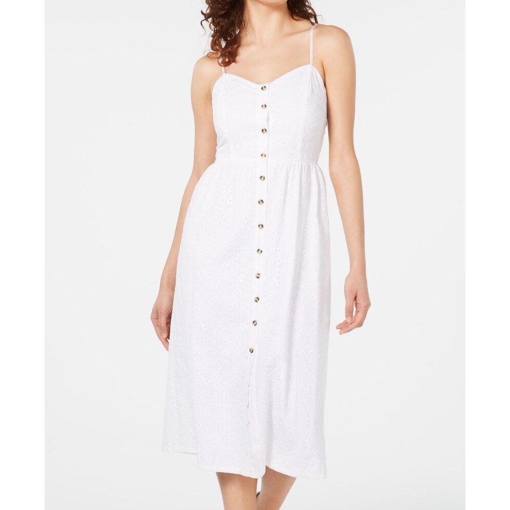 juniors white maxi dress