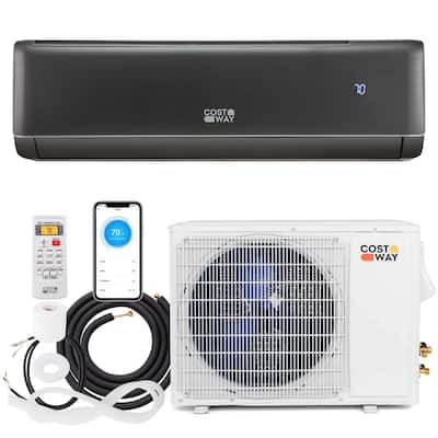 18000 BTU Wifi Enabled Mini Split Air Conditioner & Heater w/Heat Pump