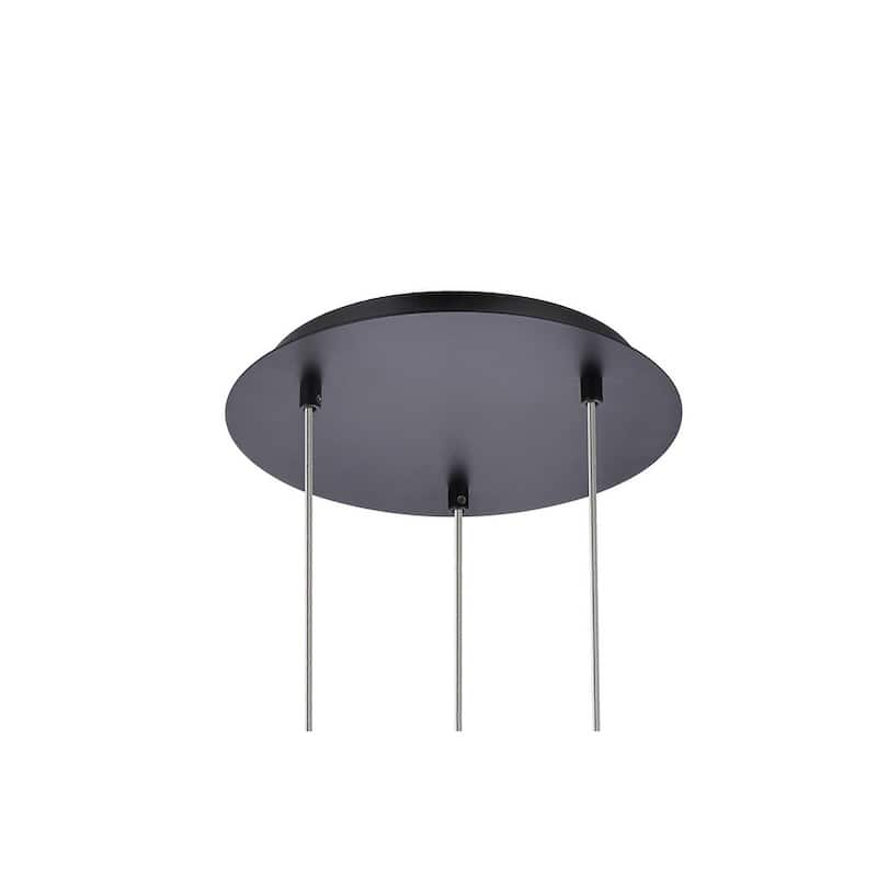 Ella 12-Inch 3-Lights Pendant - N/A