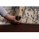 preview thumbnail 17 of 18, Abstract Oriental Area Rug Wool/ Silk Vegetable Dye Hand-knotted - 8'1" x 10'1"
