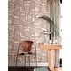 preview thumbnail 2 of 4, Nikki Chu Featherwork Red Premium Peel and Stick Wallpaper