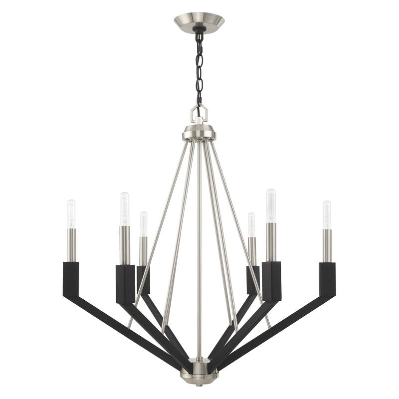 Livex Lighting 6-light Chandelier, 51166-12, 51166-91