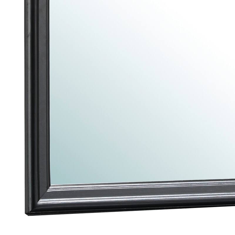 GDF Studio - Louis Phillipe Traditional Particle Board Mirror with Low Distortion Glass