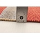 preview thumbnail 6 of 7, ECARPETGALLERY Flat-weave Bold and Colorful Red Wool Kilim - 2'0 x 6'8