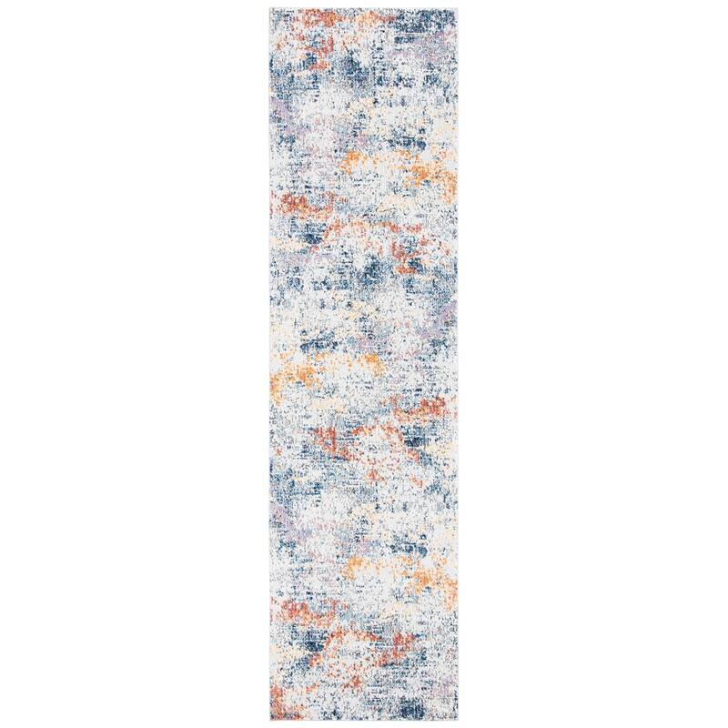 SAFAVIEH Crystal Nicolosa Modern Abstract Distressed Rug