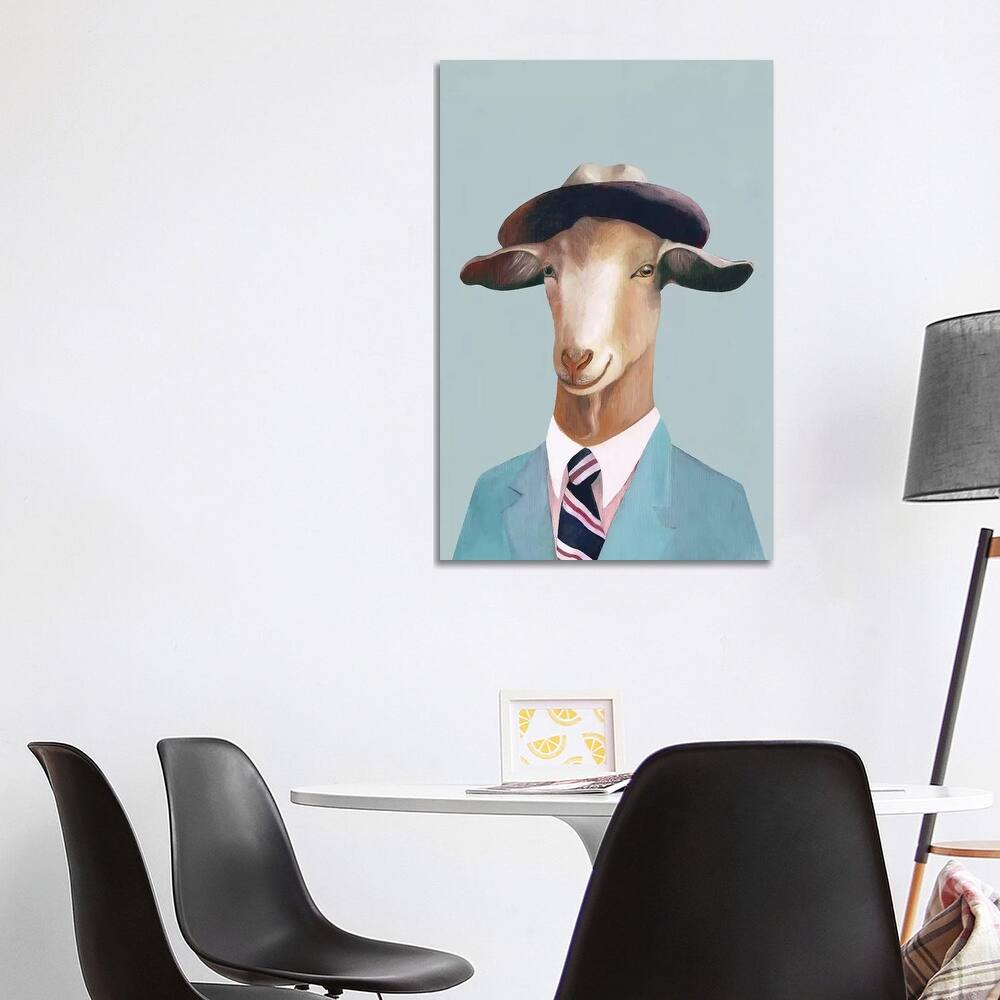 iCanvas "Goat" by Animal Crew Canvas Print