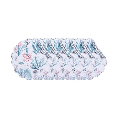 St.Vincent Round Placemats Set of 6, 17"