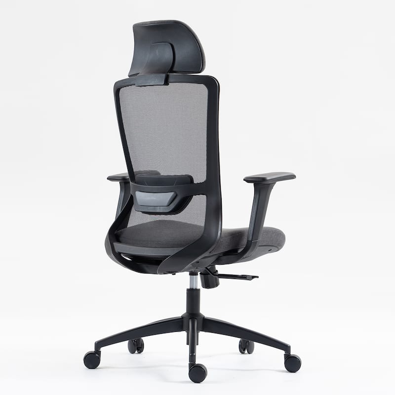 High Back Mesh Office Chair, Adjustable Lumbar Support
