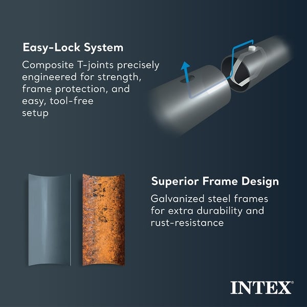 Intex - 24' X 12' X 52" Ultra Xtr Rectangular Pool Set