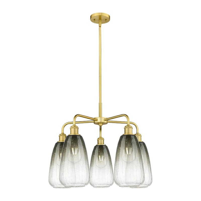 Innovations Lighting Endless Possibilities Ballston - Brookhaven Almond - 5 Light 25" Stem Hung Chandelier