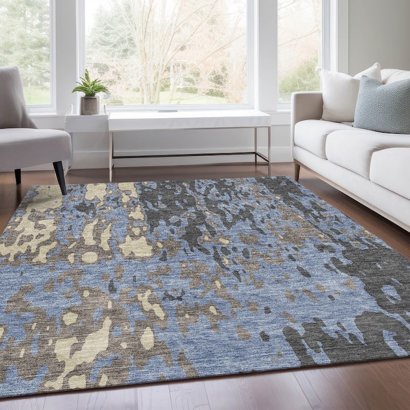 Premium Washable Super Soft Contemporary Glam Mayfield Rug