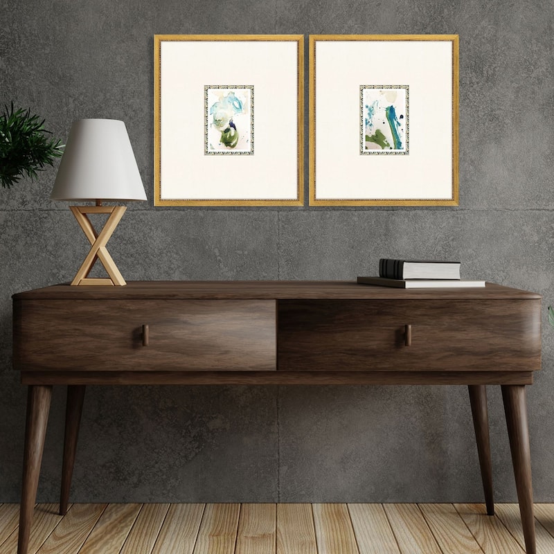 Child's Play S/2 Framed Art Giclee Under Glass