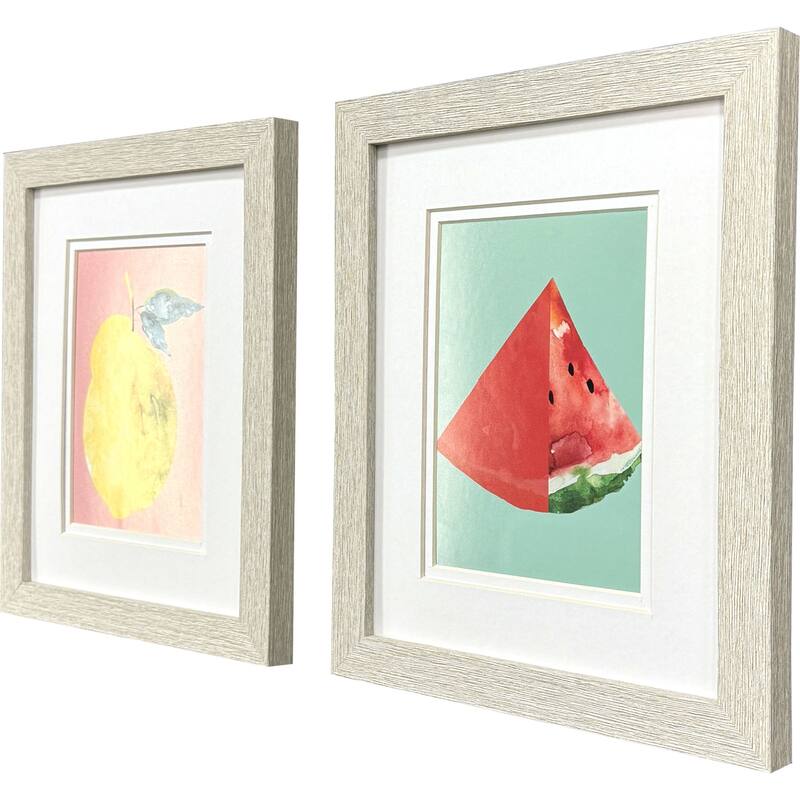 Paragon Happy Fruit I Framed Art - Set of 2