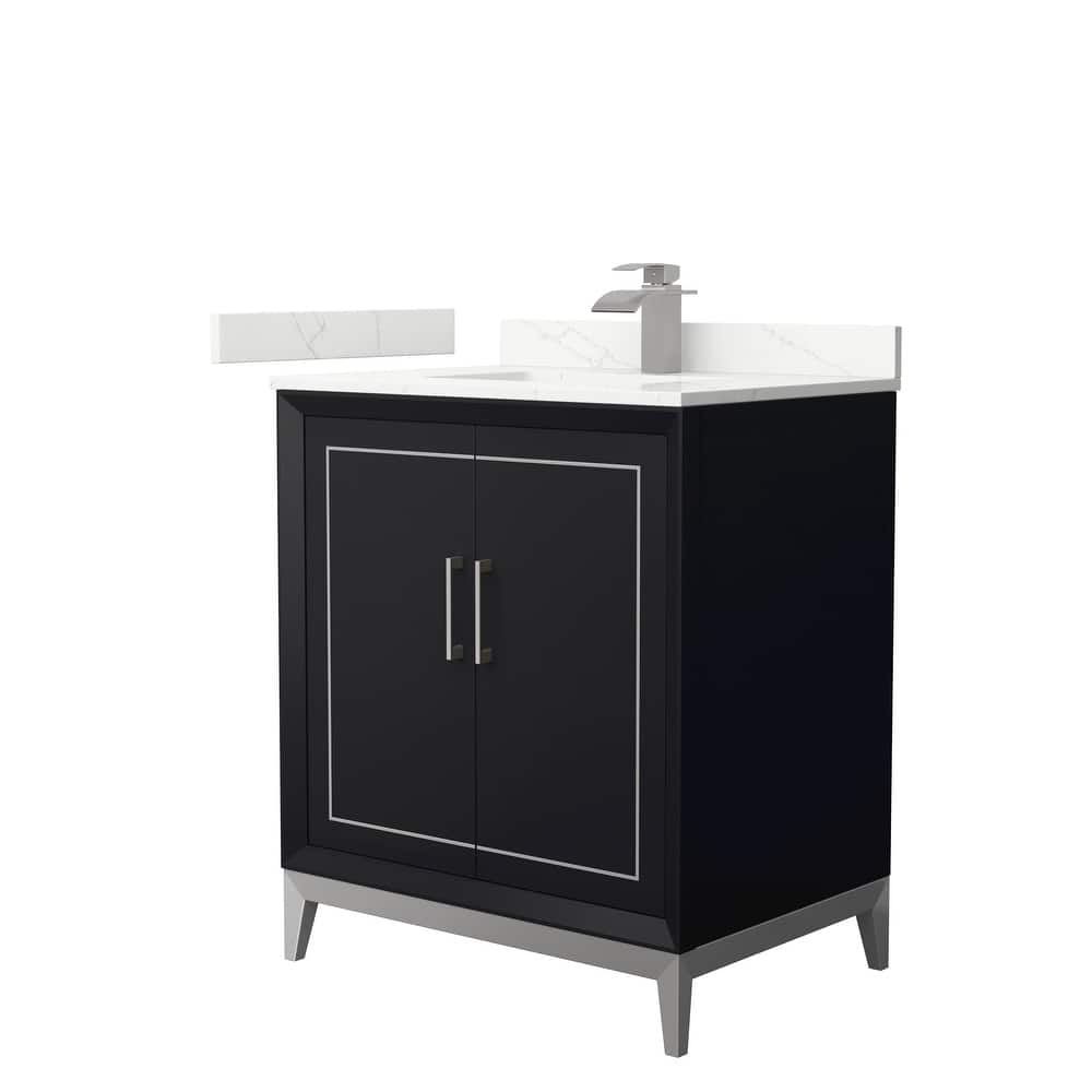 Marlena 30-inch Single Vanity, Quartz Top