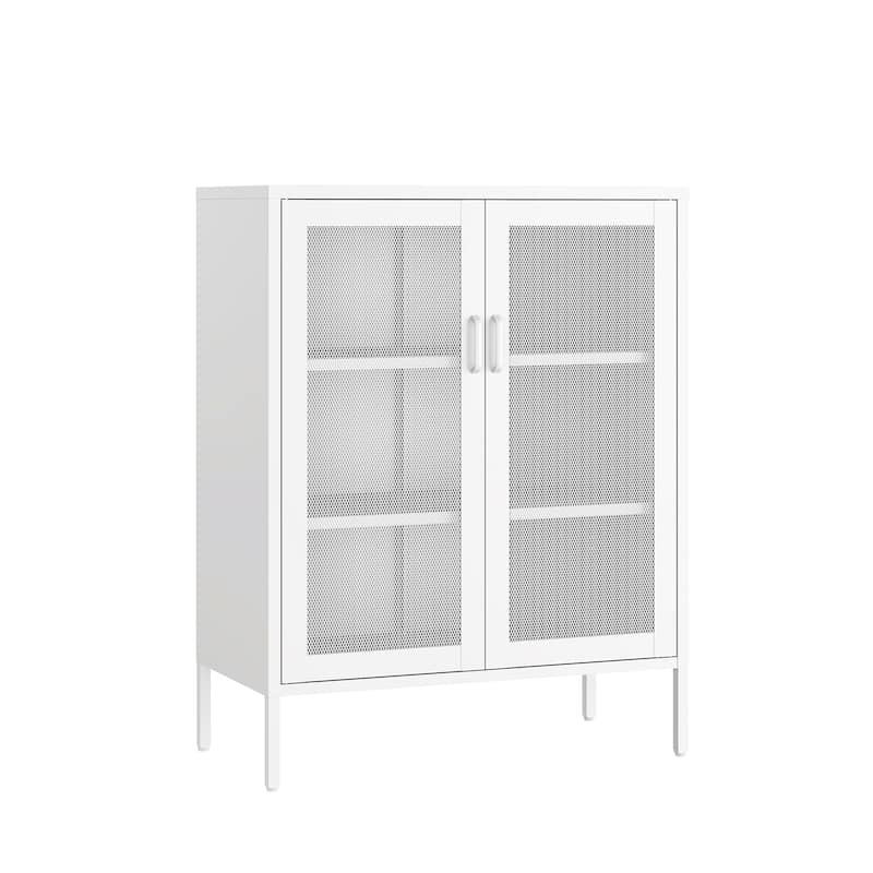 Manhattan Comfort Amelia 32" Metal Accent Cabinet