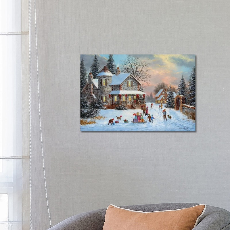 iCanvas "Gifts for Everyone" by Dennis Lewan Canvas Print - 18x26x1.5