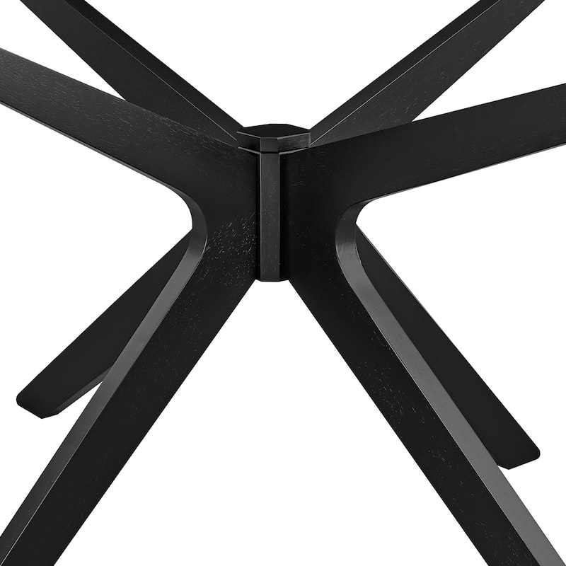 Crossroads 63" Oval Wood Dining Table
