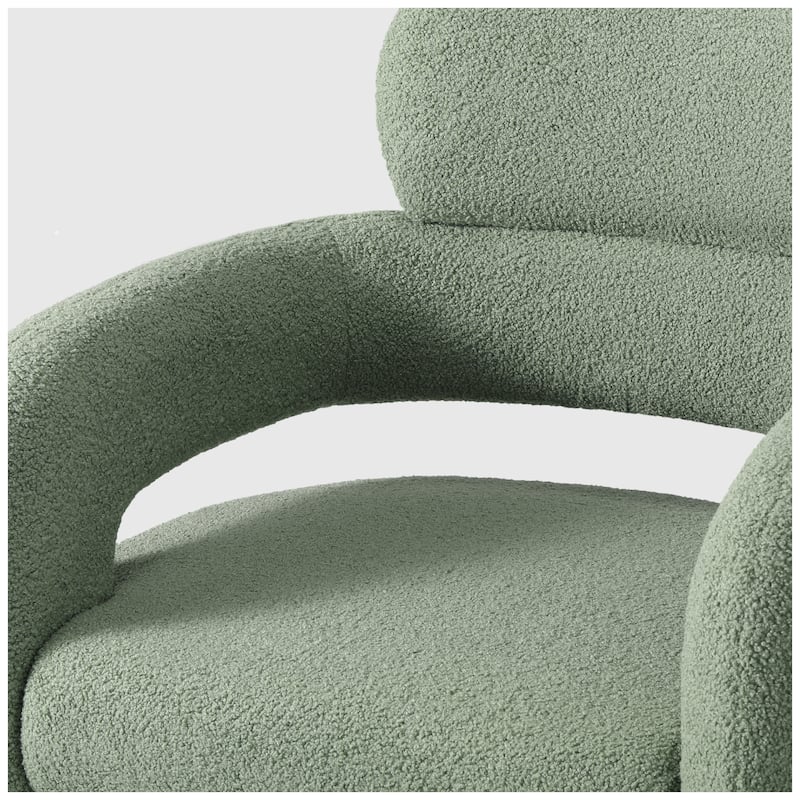 Bayville 29" Wide Sherpa Swivel Chair (Set of 2)