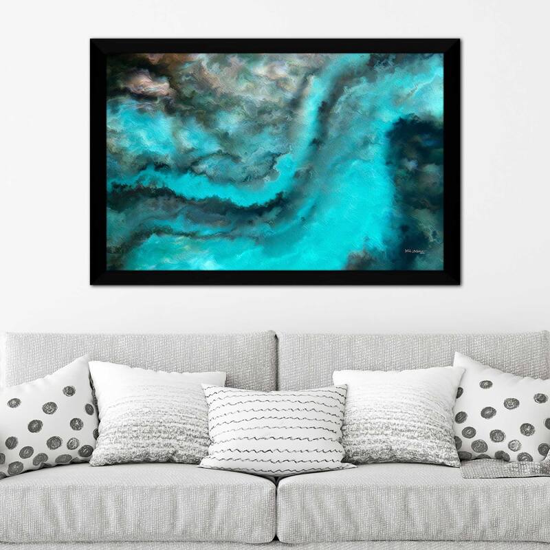 "Job 26 12 He Breaks Up The Storm" by Mark Lawrence Print on Acrylic